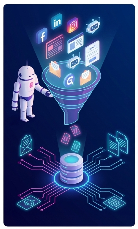 תהליך איסוף מעמיק יותר באמצעות אוטומציה לניהול לידים שממיינת פניות בזמן אמת