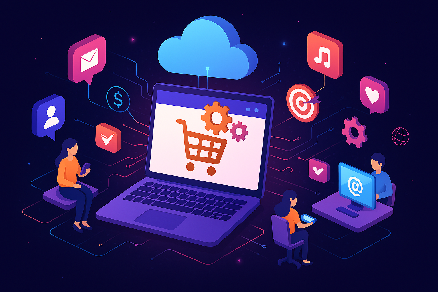 אופטימיזציה של משפכי מכירה עם אוטומציות לעסק דיגיטלי חכמות