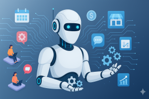 • אוטומציה אוטומטית לעסקים — מערכת שעובדת ברקע ומשפרת יעילות יומיומית